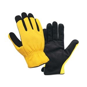 Mechanics Gloves Yellow Black