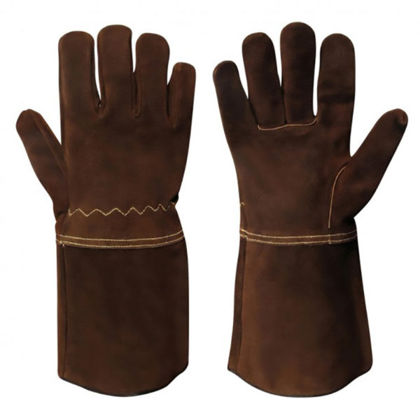 Heat Resistant Split Leather Welding Gloves