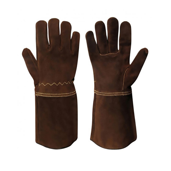 Heat Resistant Split Leather Welding Gloves