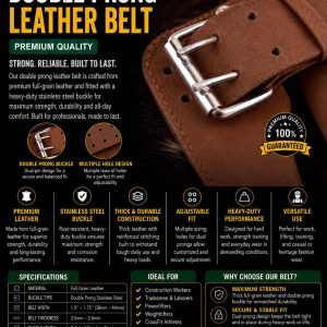 Leather Belt for Men